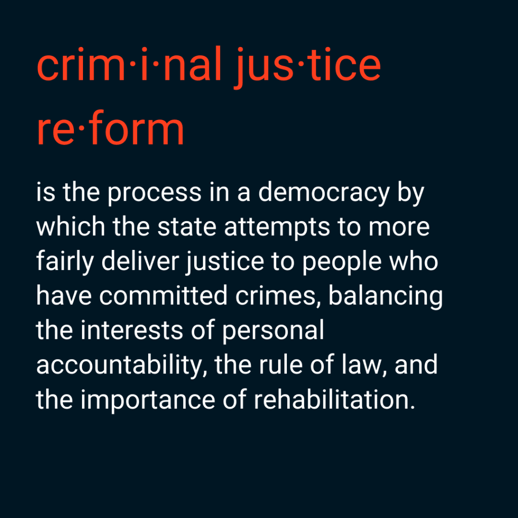 Defining Democracy: Criminal Justice Reform - Renew Democracy Initiative