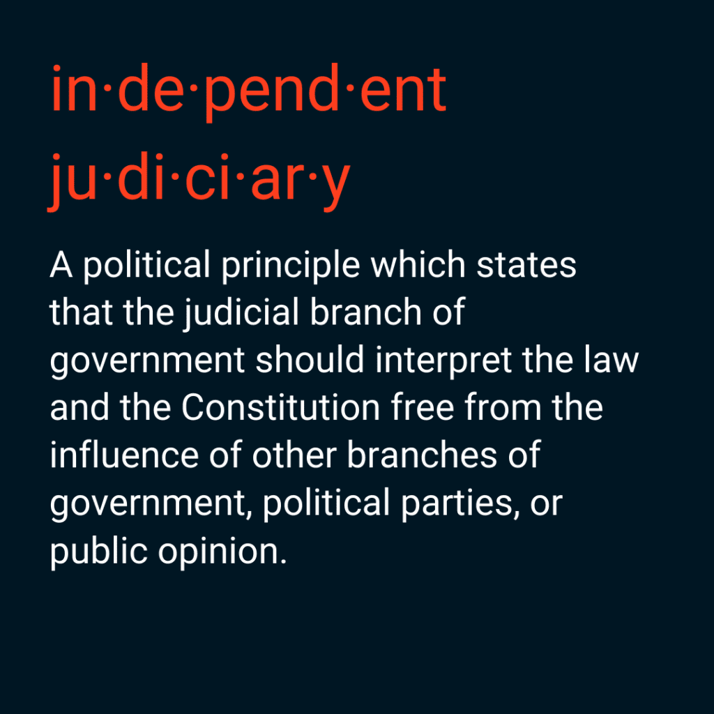 Independent Judicary
