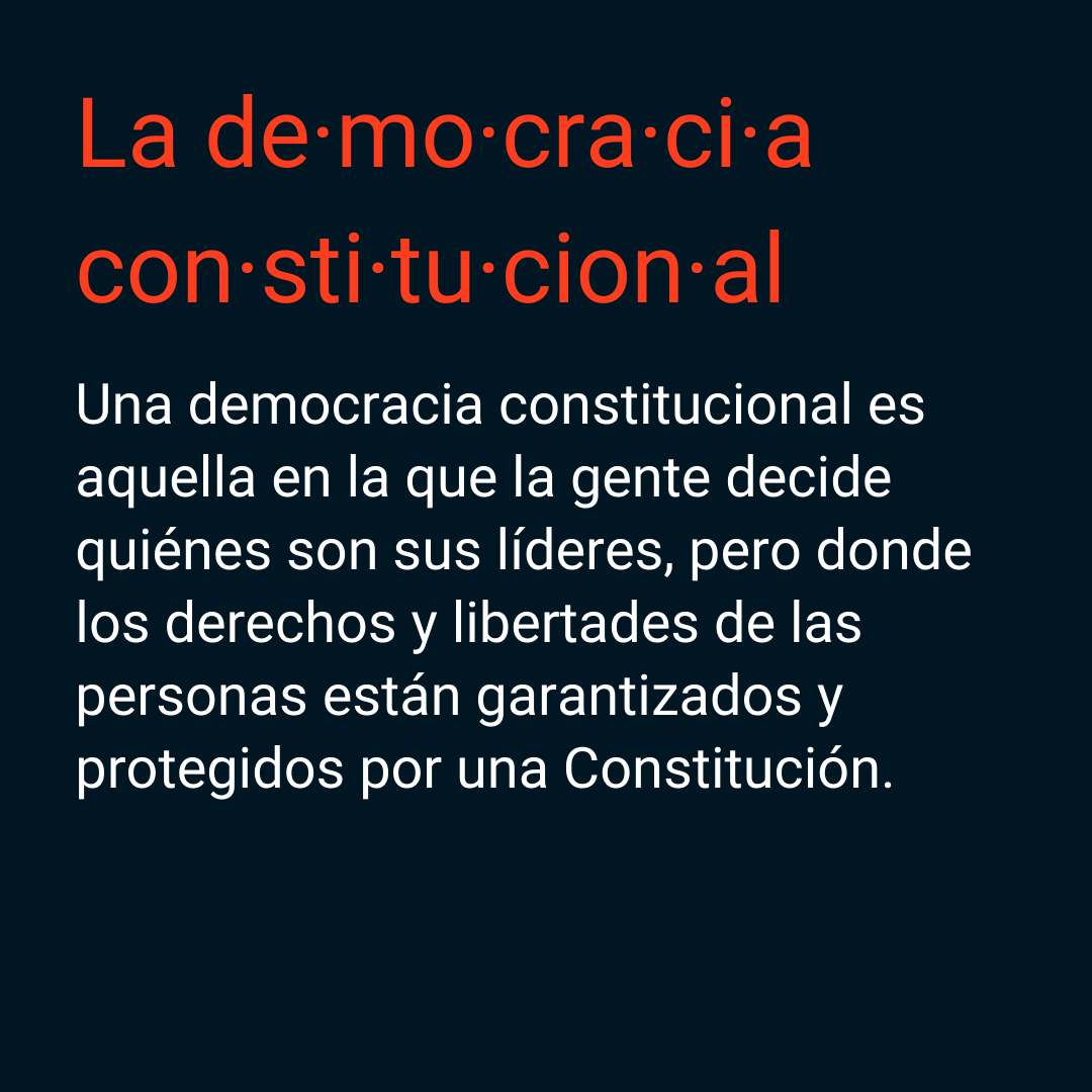 Definiendo La Democracia La Democracia Constitucional Renew