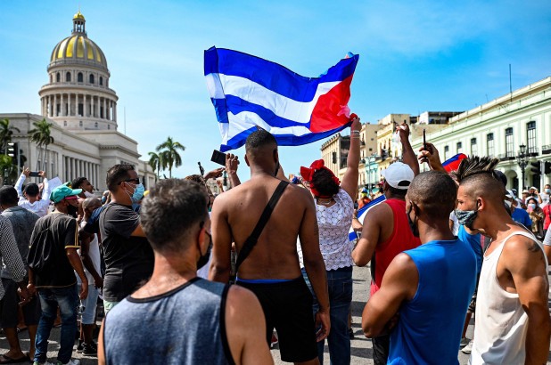 Are Cuban protests helping Republicans?
