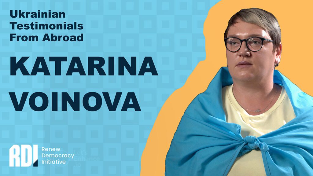 Ukrainians Discuss the War – Katarina Voinova