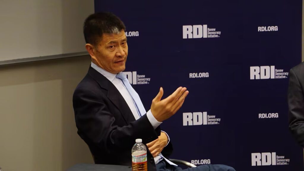Speaker at an RDI event